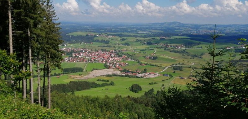200718_Trauchgau.jpg - 18.07.2020 - von Halblech zum Wolfskopf -  vom Aufstieg - Trauchgau  Helmuth