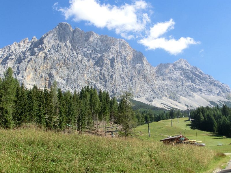 160826_Schneeferner_D.jpg - Zugspitz-Besteigung 2016 - 26.08.2016 - Schneeferner (Foto Dieter)   Elisabeth, Dieter, Anton, Helmuth